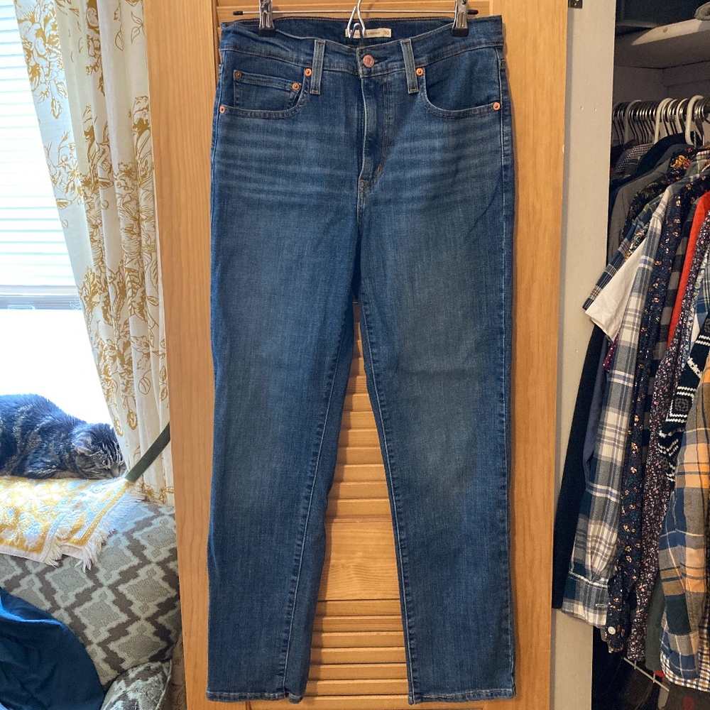 Levi's 724 High Rise Straight jeans